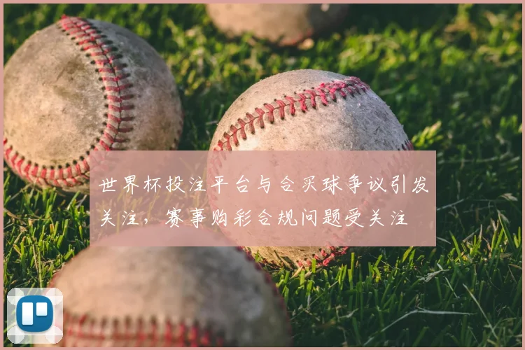 世界杯投注平台与合买球争议引发关注，赛事购彩合规问题受关注