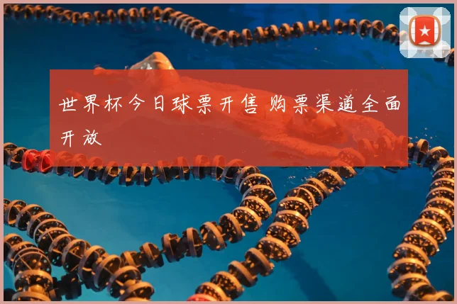 世界杯今日球票开售 购票渠道全面开放